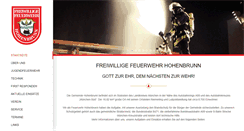 Desktop Screenshot of feuerwehr-hohenbrunn.de